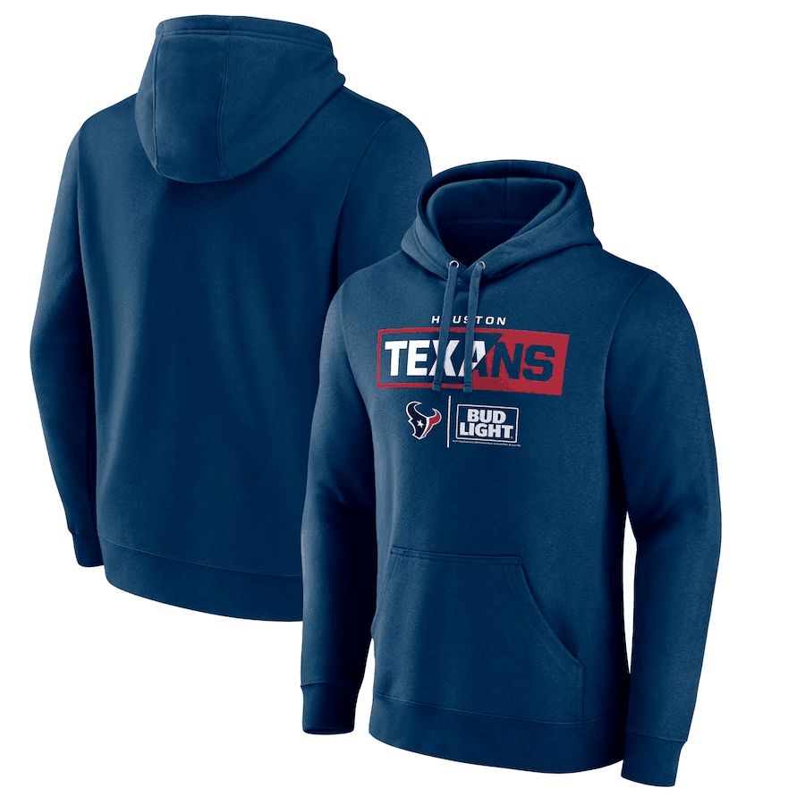 Men 2023 NFL Houston Texans blue Sweatshirt style 2